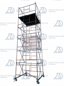 Вышка тура ВС-250/2.0 Базовый блок + 1 секция (2.7 м)