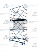 Вышка тура ВС-250/1.0 Базовый блок + 6 секций (8.8 м)
